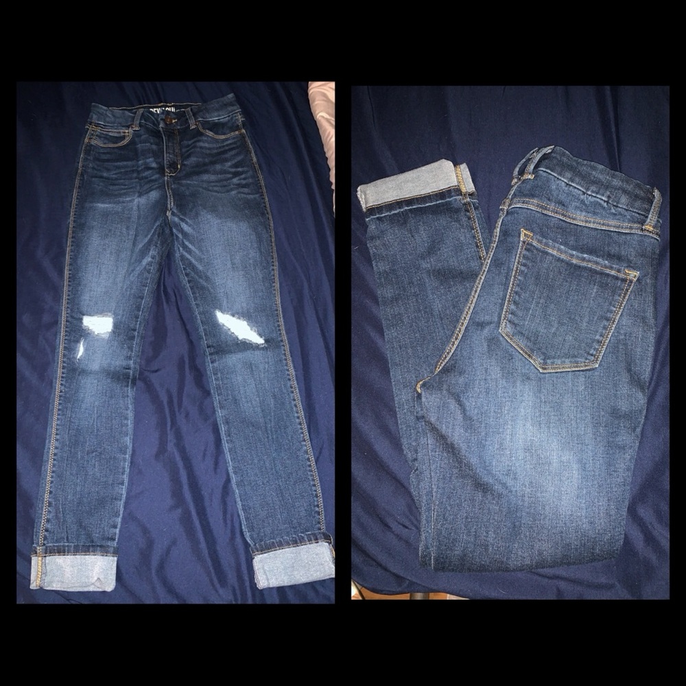 Curvy High Rise Jeans